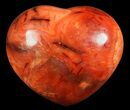 Colorful Carnelian Agate Heart #59492-1
